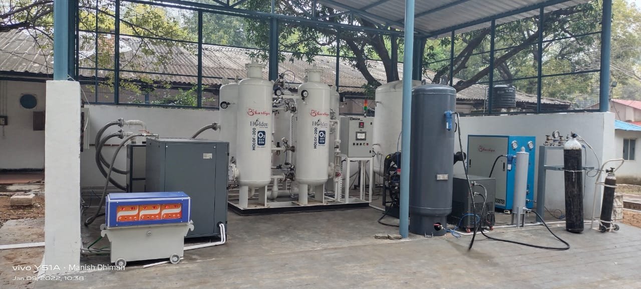 Oxygen plants are necessary to produce oxygen for medical and industrial uses